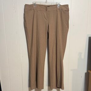 Lane Bryant Tan Dress Pants 16